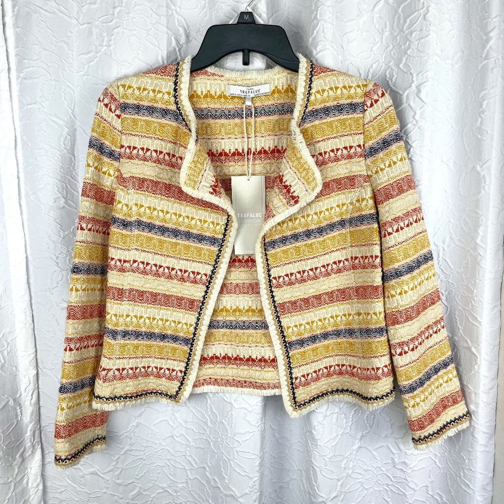 NWT Zara Knit Jacket/Cardigan size M
